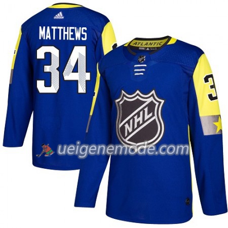 Toronto Maple Leafs Trikot Auston Matthews 34 2018 NHL All-Star Atlantic Division Adidas Royal Blau Authentic